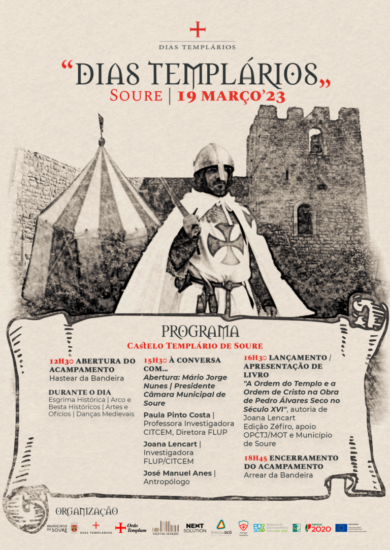 Soure opctj dias templarios lançamento livro