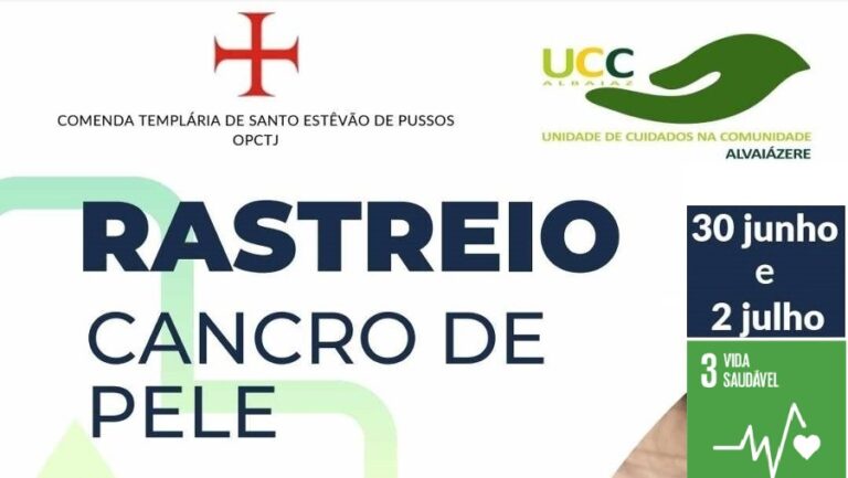 OPCTJ ação social templários rastreio cancro pele